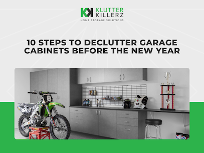 Ring In the New Year With Clean and Organized Garage Cabinets